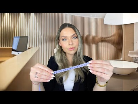 Видео: АСМР на Български ~ Клиника за Симетрия: Измерване на Лице | ASMR in Bulgarian: Symmetry Clinic 🤍