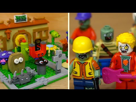 Видео: РАСТЕНИЯ ПРОТИВ ЗОМИБИ типа ЛЕГО Plantz VS Zombies