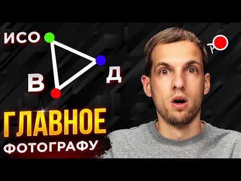 Видео: ЧЕ ЗА Треугольник экспозиции? Исо выдержка диафрагма?