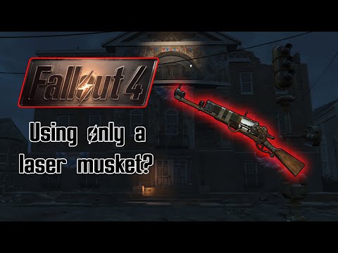 Видео: Можно ли победить Fallout 4 с помощью лазерного мушкета?