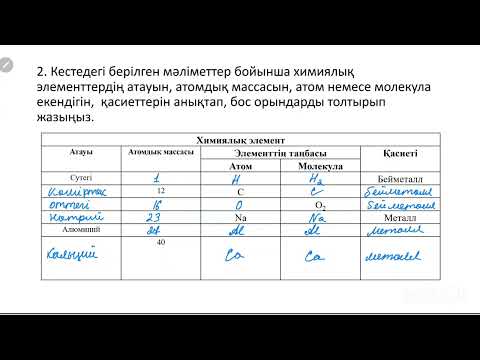 Видео: 7 сынып 2 тоқсан БЖБ-1 нұсқа-2