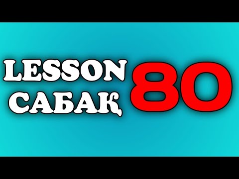 Видео: Ағылшын тілі  80 сабақ. Past Continuous Negative Form 2