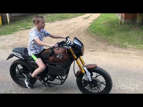 Видео: Переделка мотоцикла Cobra SRM в электро.