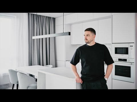 Видео: Обзор светлой минималистичной квартиры | 67 м²