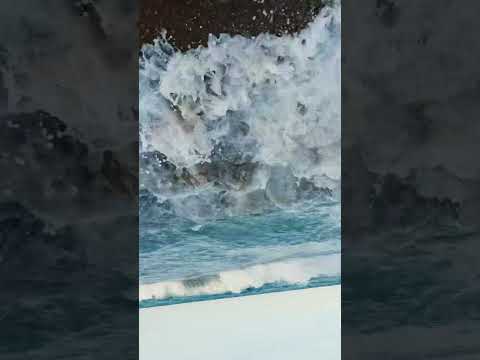Видео: Когда море штормит, а купаться хочется