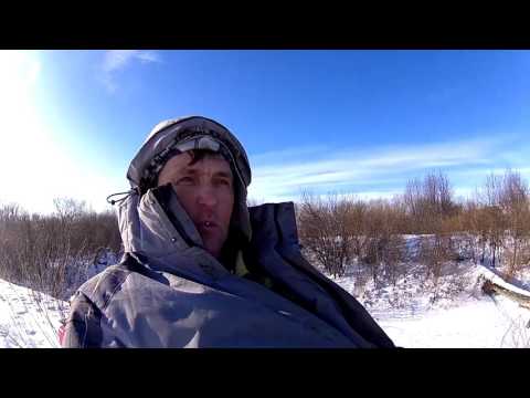 Видео: Путешествие на снегоходе Тайга, охота, проверка капканов.