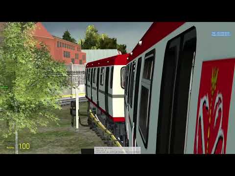 Видео: ужасная модель поезда "балтиец" гарис мод