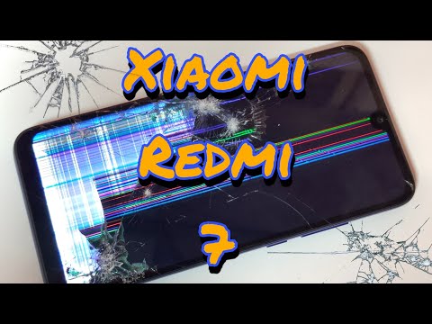 Видео: Redmi 7- переехала машина. Разборка и замена дисплея | Redmi 7- disassembly and display replacement