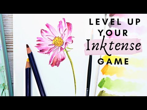 Видео: Учебное пособие по карандашам Inktense