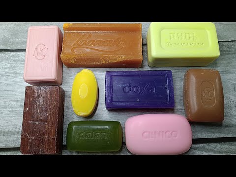 Видео: Soap Cutting🧼ASMR🔪Резка сухого мыла 53