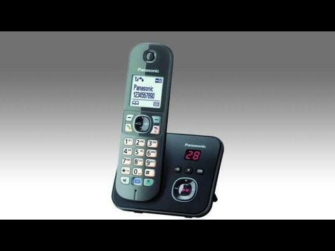 Видео: Радиотелефон Panasonic KX TG6821