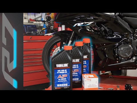 Видео: Замена масла в Yamaha R7 2022 года | Инструкция