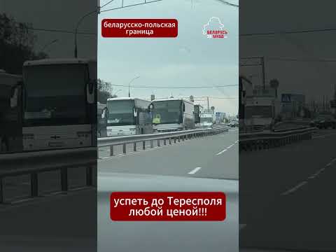 Видео: ❗⚡Беларусы СРОЧНО покидают страну! #Коллапс на границе с Польшей  #беларусь #новости #belarus