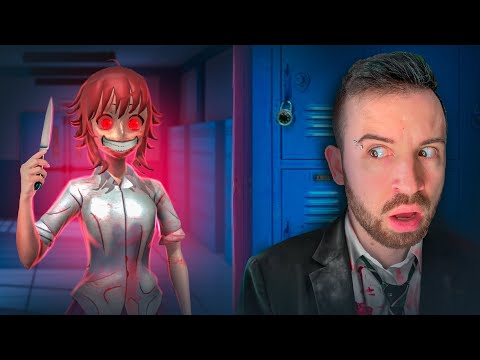 Видео: КРОВОЖАДНАЯ ШКОЛЬНИЦА ХОЧЕТ УБИТЬ МЕНЯ