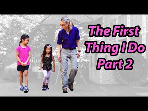 Видео: Первое, над чем я работаю (часть 2): Детская физиотерапия при аутизме # 5