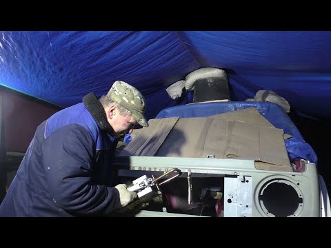 Видео: 103. НИВА. Замена передней панели контактной сваркой КЕДР КС 200.