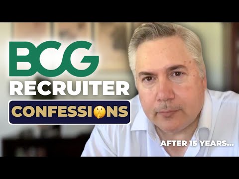 Видео: 15 лет работы рекрутером в BCG: что я хотел бы, чтобы знали кандидаты