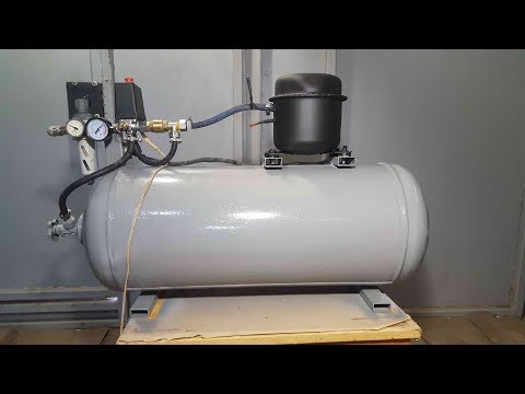 Видео: Самодельный компрессор