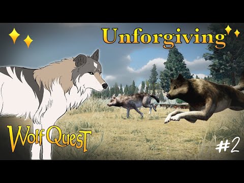 Видео: Новый СТРАШНЫЙ приятель?? || #2 WolfQuest: Perilous Wilds