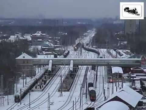 Видео: Станция "Лобня" в 2006 году