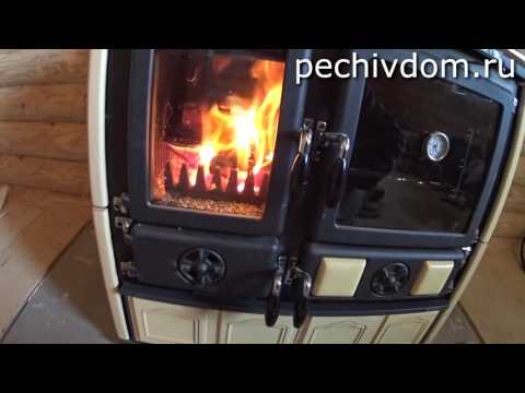 Видео: Печь La Nordica Rosa, Rosa Maiolica, wood cook stove, полный обзор с характеристиками