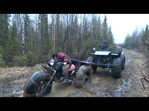 Видео: САМОДЕЛЬНЫЙ ТРИЦИКЛ ТЕСТ ДРАЙВ! АППАРАТ НЕ ЕДЕТ!)))