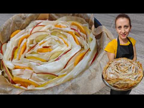 Видео: Млечна баница с ябълки и круши! + домашен ванилов екстракт!