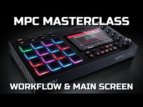 Видео: Рабочий процесс и главный экран MPC Masterclass EP1