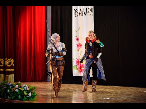 Видео: Косплей сценка «Ведьмак» | The Witcher Cosplay | Банзай Фестиваль Весна 2019 Бишкек