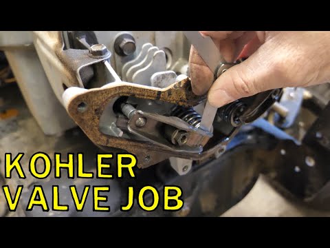 Видео: Проверка и регулировка клапана Kohler Courage