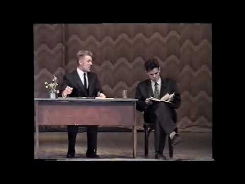 Видео: "Преподаватель в хорошем и плохом настроении". Театр "Люкс", 1995 г.