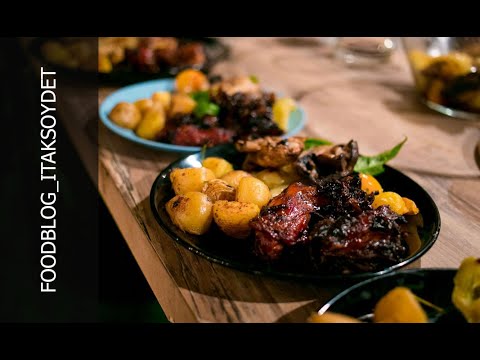 Видео: Сказ о розовом кролике или кролик, тушенный в пиве с малиновом соусом и овощным гарниром