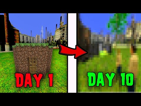 Видео: Я ПРОЖИЛ 10 ДНЕЙ В АДУ ЗОМБИ АПОКАЛИПСИСА ► Garry’s Mod / JMod