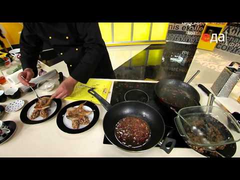 Видео: Жареные перепела с гречкой и грибами