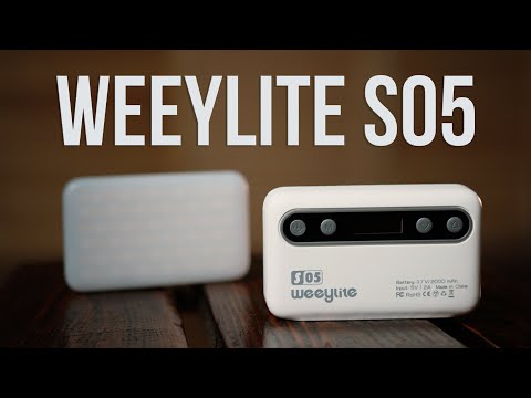 Видео: Weeylite S05. Компактный свет и сферы его применения.