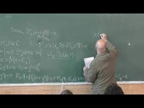 Видео: Хелемский А. Я. - Функциональный анализ. Часть 1 - 8. Теорема Стефана-Банаха, теорема существования
