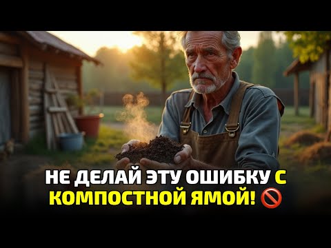 Видео: Секрет правильной компостной ямы, о котором забыли современные дачники!
