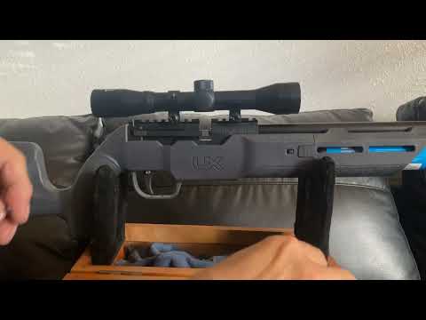 Видео: Установка заводского прицела на пневматическую винтовку Umarex Komplete PCP.