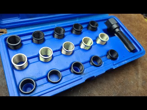 Видео: Набор для ремонта сорванной резьбы свечей зажигания EZ