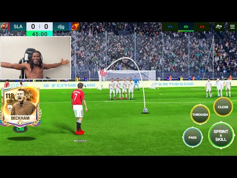 Видео: 118 Бекхэм невероятен | Искусство штрафного удара | Мобильная версия FC 26