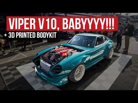 Видео: Этот Datsun, замененный на Viper, может стать моим новым фаворитом на выставке SEMA