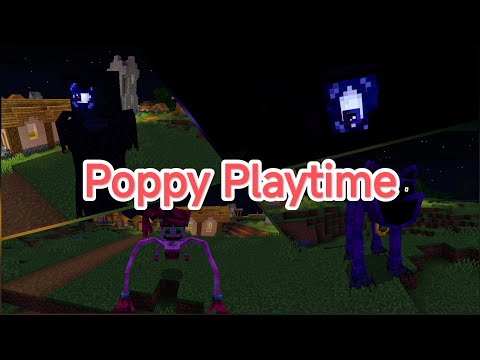 Видео: Poppy Playtime by MeBesm V5 мод для Minecraft Bedrock