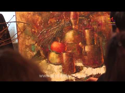 Видео: Уникальная техника быстрой живописи от Елены Ильичевой