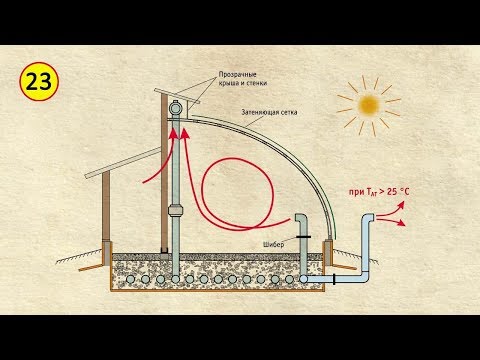 Видео: Солнечный вегетарий.  Проветривание, или как я боролся с жарой в теплице