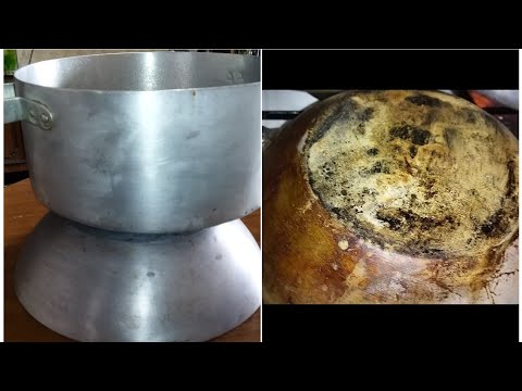 Видео: #փայլուն# թավա,ինչպ՞ես և ինչ՞ով արագ մաքրել ու փայլեցնել։#Как очистить жирную #сковороду?#maqur tava