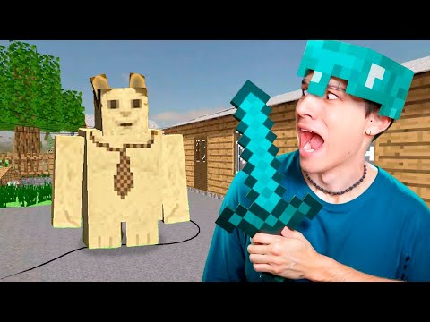 Видео: СБЕЖАЛ от ЗЛОГО КОТА БУ в МАЙНКРАФТЕ!😱 ВИДЕО не ДЛЯ ДЕТЕЙ!😨