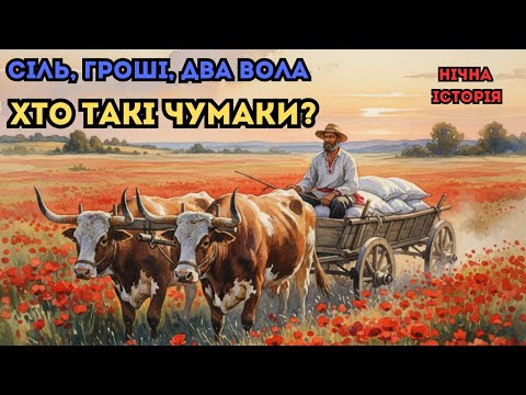 Видео: Хто такі чумаки. Сіль, гроші, два вола. Нічна Історія