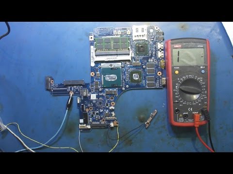 Видео: Ремонт ноутбука Toshiba SATELLITE S50-A-K7M. Находим неисправность без схемы.