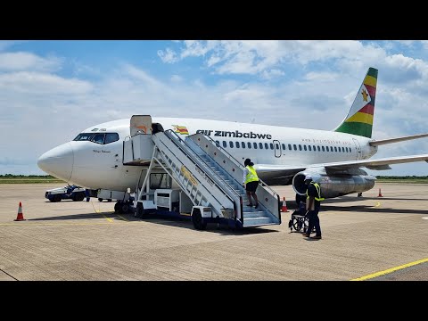 Видео: Boeing 737-200 а/к Air Zimbabwe | Виктория-Фолс — Булавайо