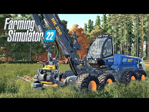 Видео: FS 22 - ПИЛЮ ЛЕС.  ПОГРУЗКА и ПРОДАЖА.  Лесоруб в Глуши  HOLMAKRA # 35